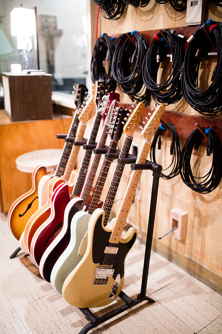 Guitars and basses